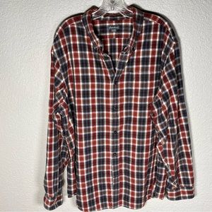 Eddie Bauer Relaxed fit flannel shirt 2XL